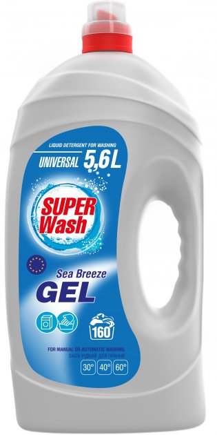 Гель для прання Universal SUPER WASH 5600 мл